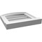 Ekena Millwork Arch Top Surface Mount PVC Gable Vent: Functional, w/ 2"W x 2"P Brickmould Sill Frame, 14"W x 14"H GVPAR14X1403SF - alternate 4